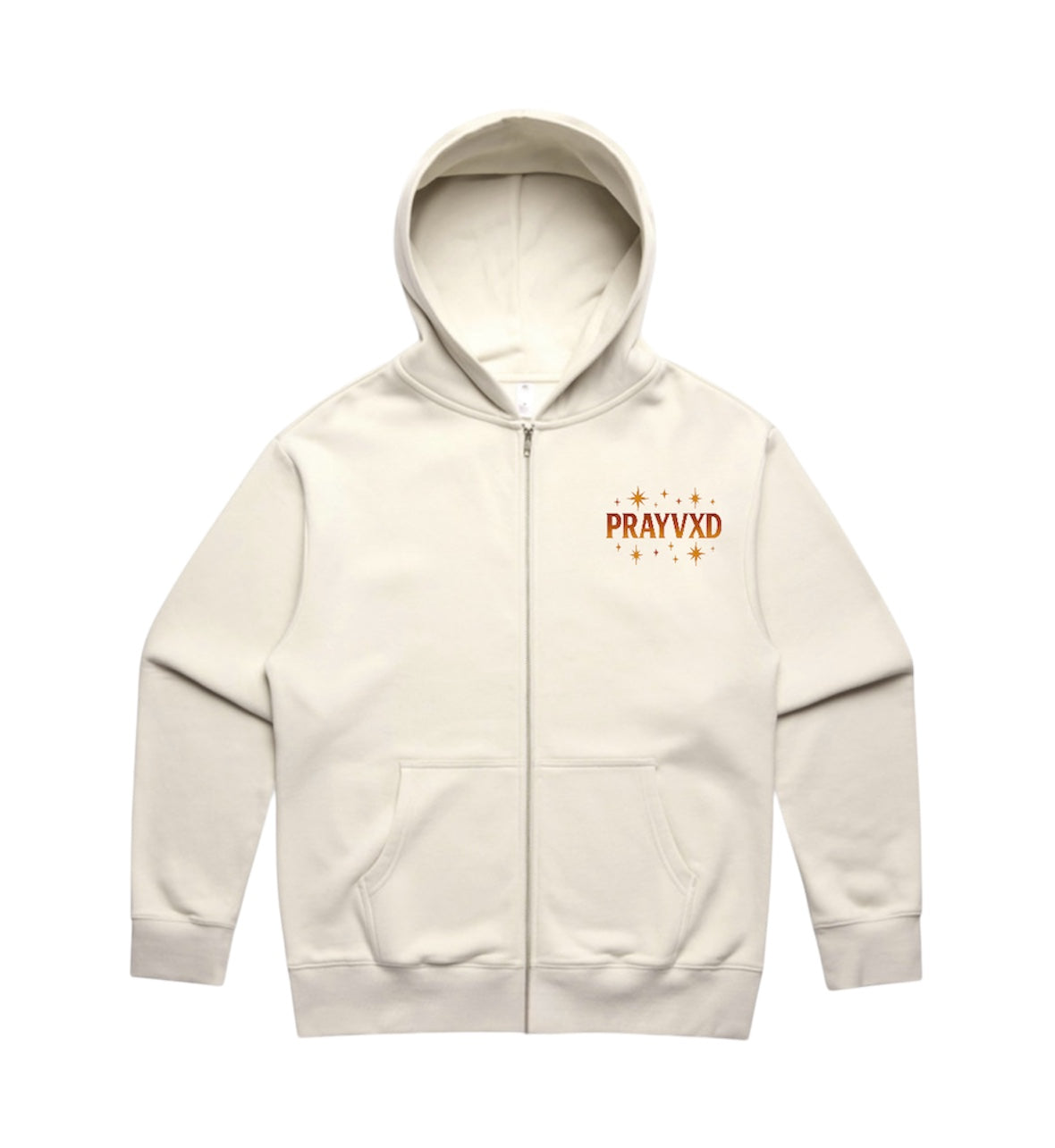 PRAYVXD Orange "Straight Path" Tour Hoodie